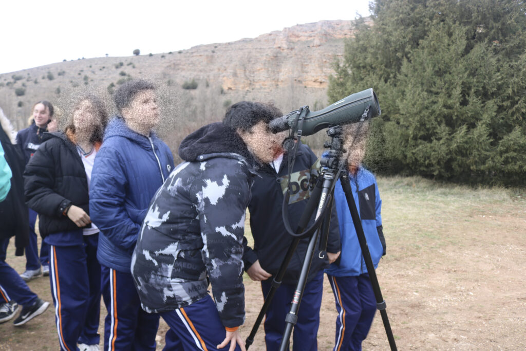 Programa VEEN en el Parque Natural de las Hoces del río Riaza